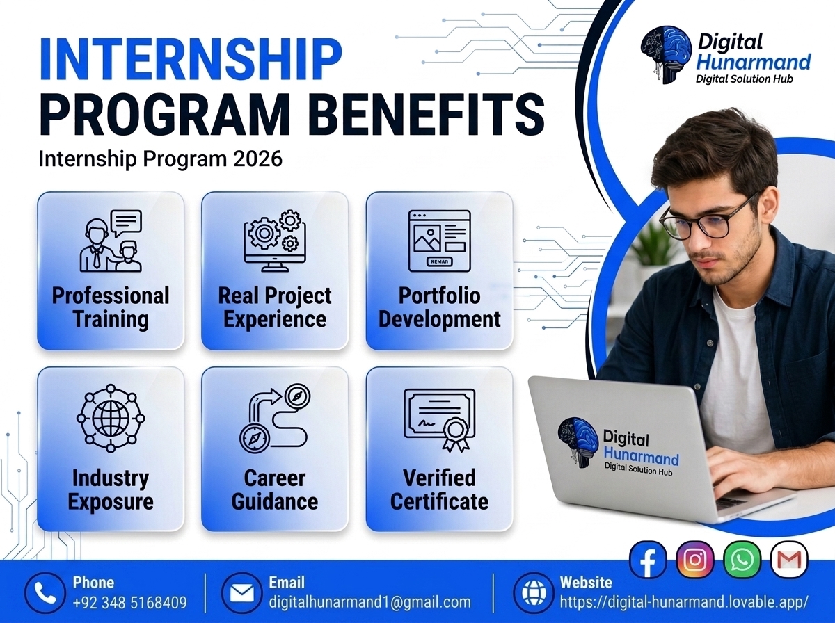 Digital Hunarmand Professional Internship Program 2026